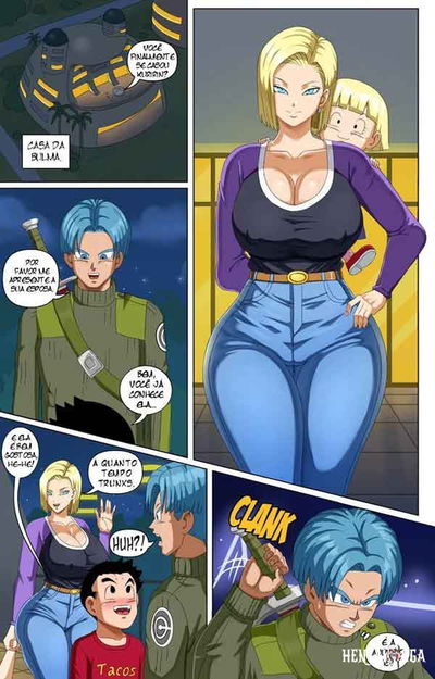 Recompensa da Androide 18 para Trunks (BR) - Galeria Hentai