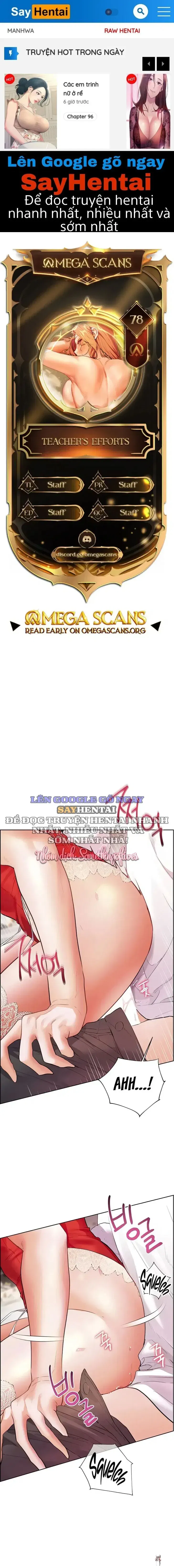 Nỗ Lực Của Gia Sư - Chuong 78 - Thư Viện Hentai