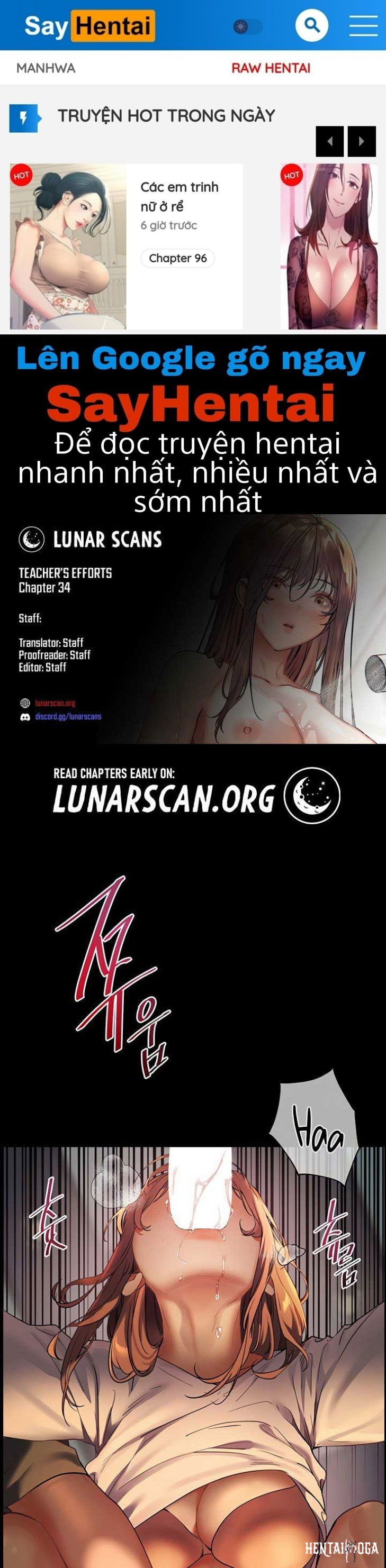 Nỗ Lực Của Gia Sư - Chương 34 - Thư Viện Hentai