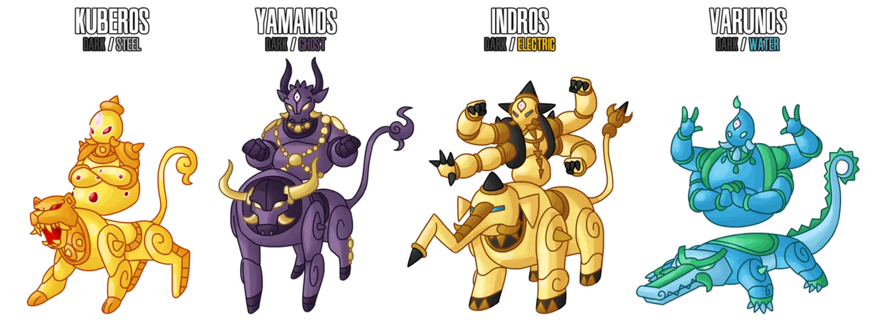 Покемон oc и fakemon - Хентай галерея