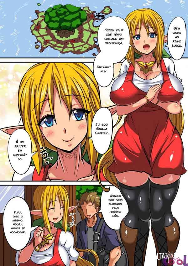 Elf Oyako to Pakopako (BR) - Galeria Hentai