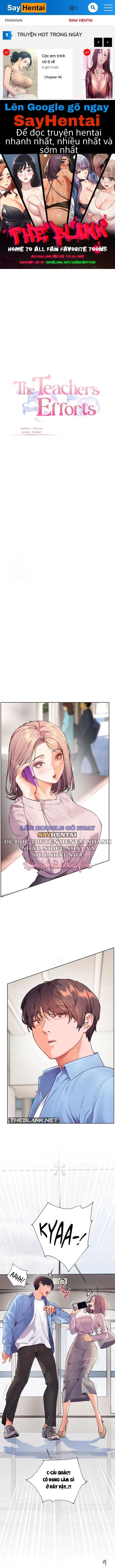 Nỗ Lực Của Gia Sư - Chương 59 - Thư Viện Hentai
