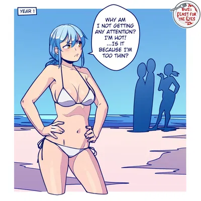 (Tốt hơn với muối) FFTE: Vóc dáng bãi biển &amp; Vóc dáng bãi biển: Ngoài mùa - Thư Viện Hentai