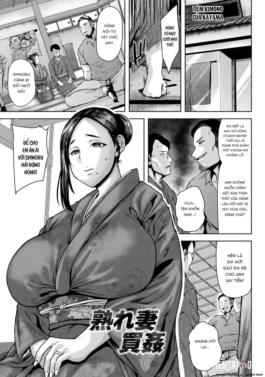 Người vợ dâm đãng sầu muộn - Ch. 5 - Thư Viện Hentai
