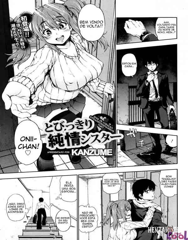 Tobikkiri Junjou Sister (BR) - Galeria Hentai - porn hentai - Image 1