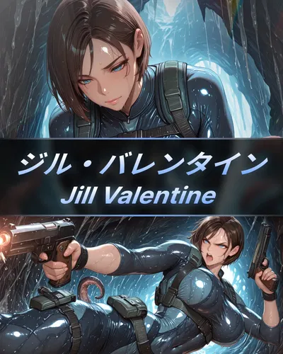 Jill Valentine — Phòng thủ chống lại xúc tu là vô ích - Thư Viện Hentai