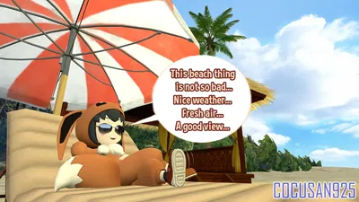 (Cocusan) POKEKID EEVEE DIVERTIMENTO NA PRAIA!!! - Galeria Hentai