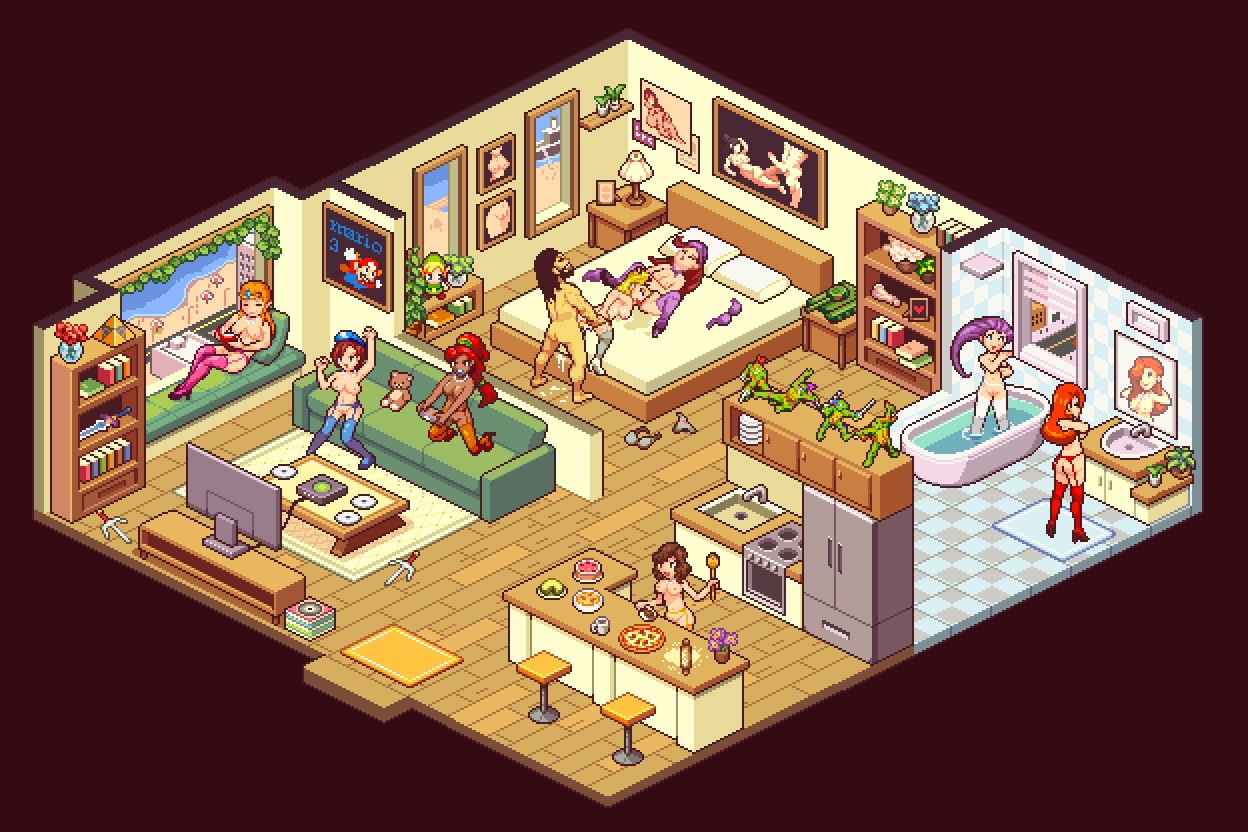 DP Animation #10 - Mô hình nhà diorama (Oro) (FoxxDrive) - Thư Viện Hentai - hentai porno - Image 1