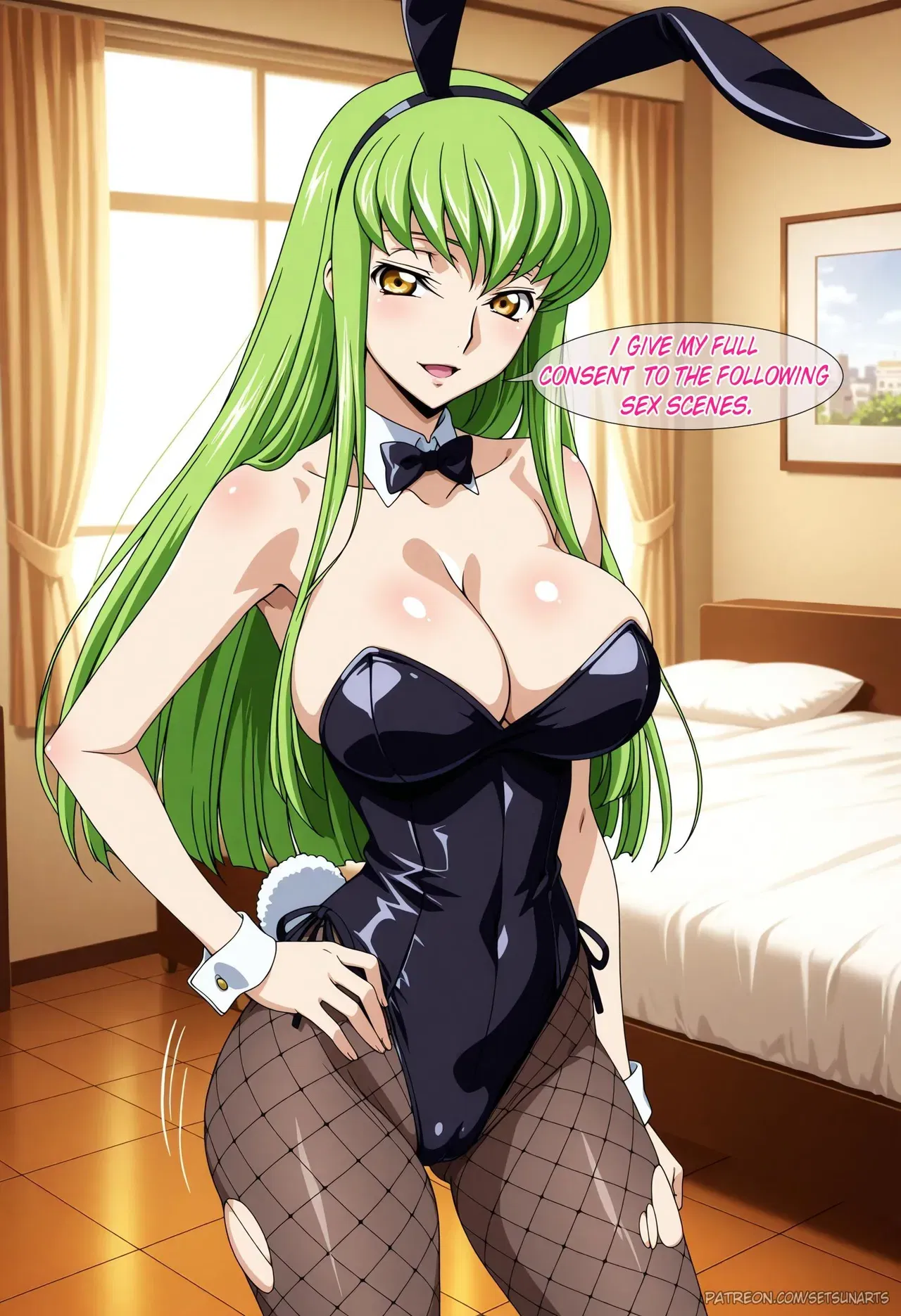 (Setsuna) C.C. (コードギアス) | Code Geass (Extras) (Patreon) - Galeria Hentai