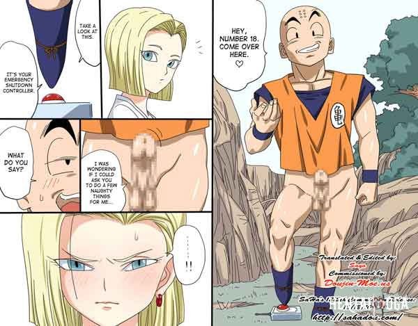 Android 18 x Krillin Sex (BR) - Galeria Hentai