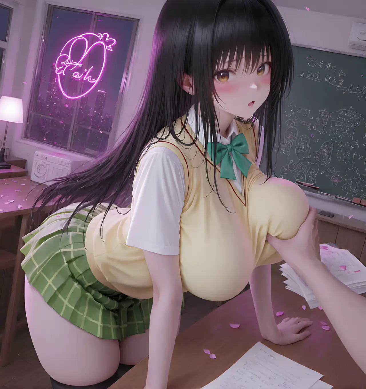 (UnityNay) (🎥Hình ảnh động WEBP) Kotegawa Yui - To Love-Ru (Patreon) - Thư Viện Hentai