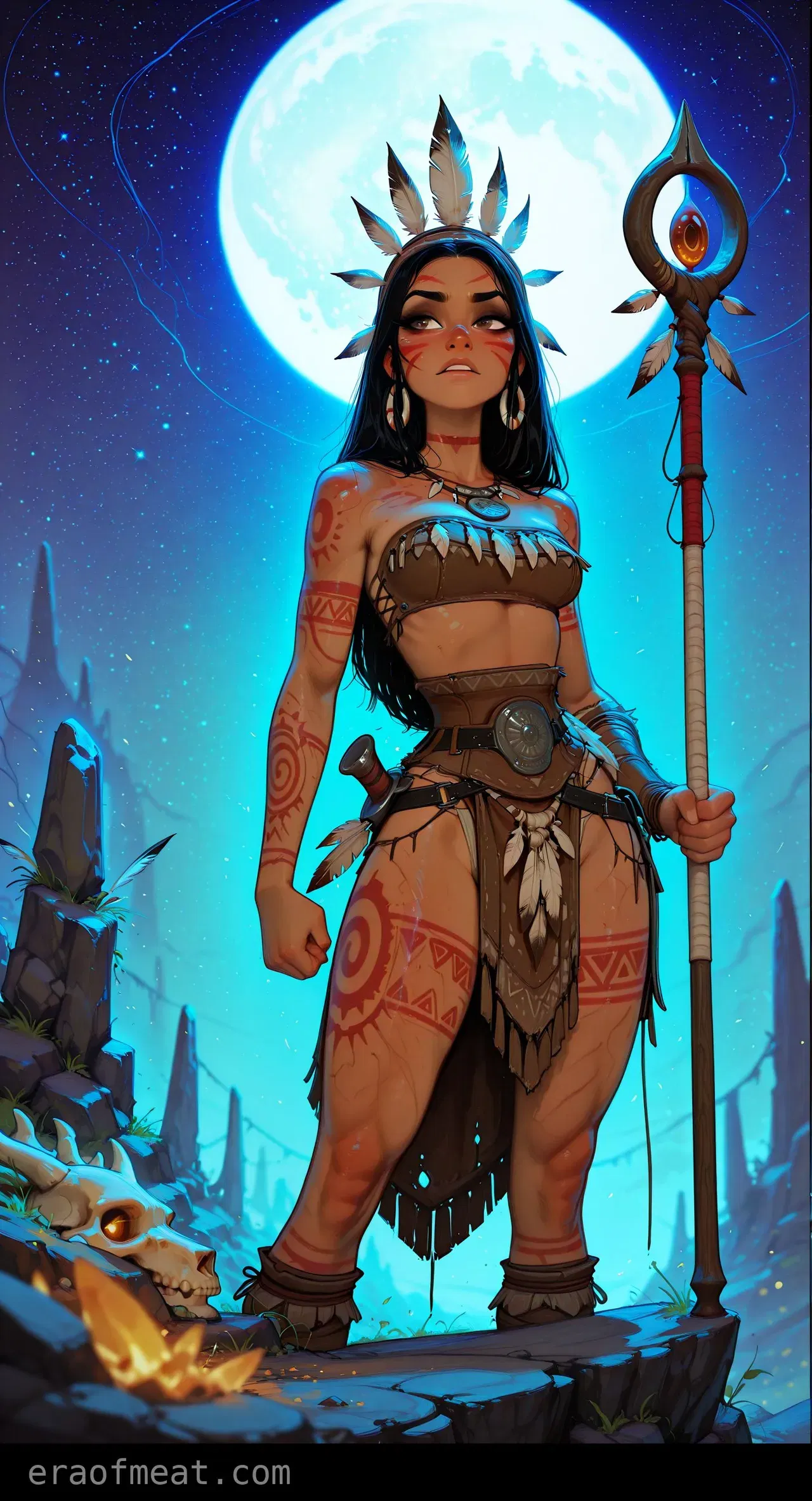 Patreon - Era de la carne - Nativos americanos n.º 2 - Galería Hentai - hentai porno - Image 1