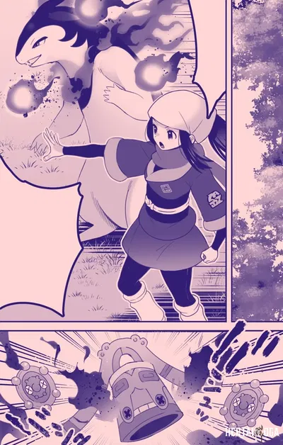 (Kaniku) Hisui Bakphoon x Shou Manga (Pokémon Legends Arceus) (VGT13) (English) - Hentai Gallery