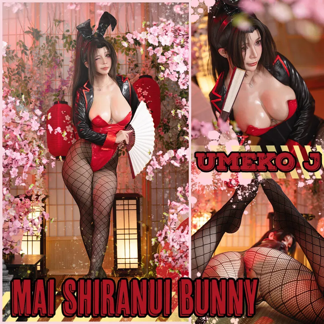 Umeko J - Mai Shiranui Bunny「Street Fighter 6」 - Galeria Hentai - porn hentai - Image 1