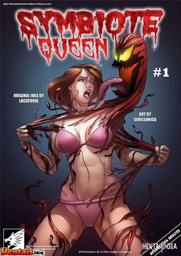 Homem Aranha Porno: Rainha Simbionte VL.1 (BR) - Galeria Hentai - porn hentai - Image 1
