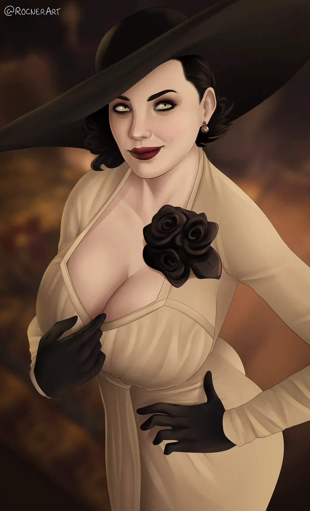 (Rocner) Resident Evil 8 - Thư Viện Hentai - hentai porno - Image 1