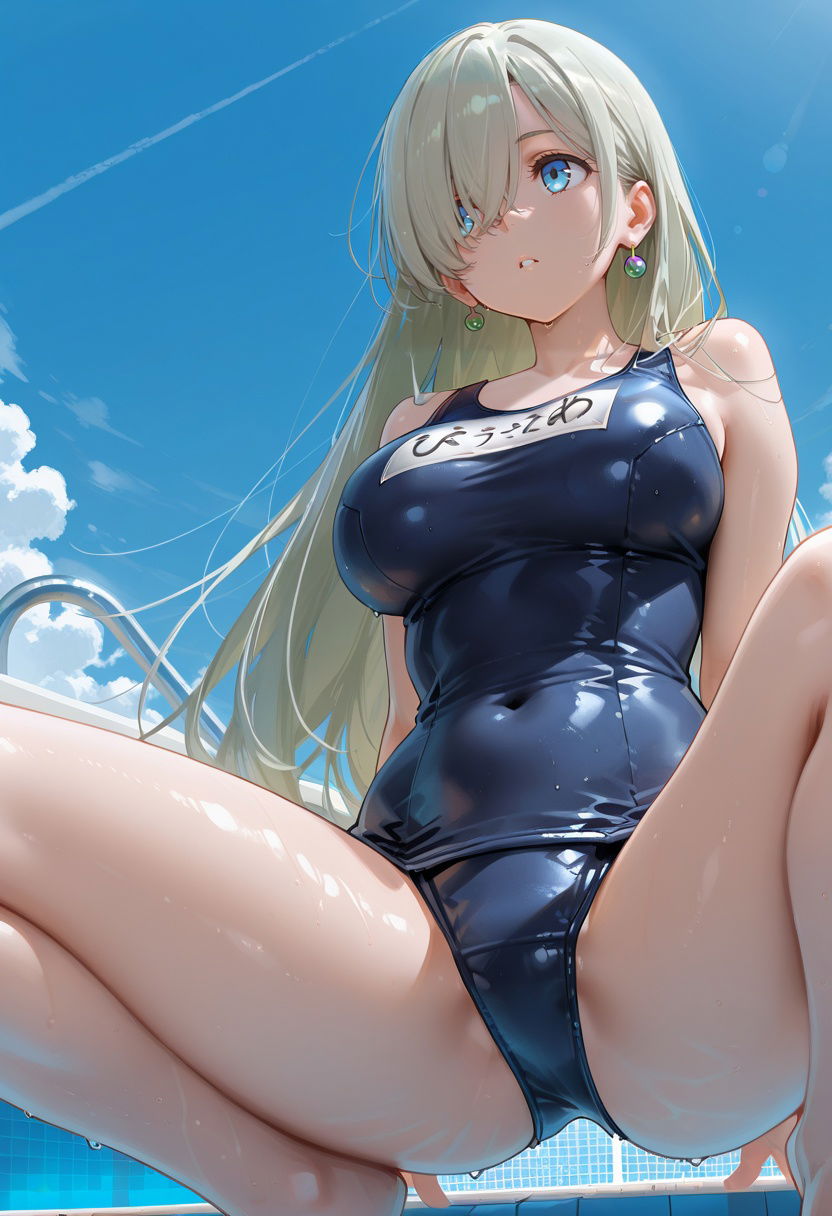 (マイネームルナ) Pregnant Belly Voyeur Series Elizabeth Liones (Sample) - Hentai Gallery - hentai porn - Image 1