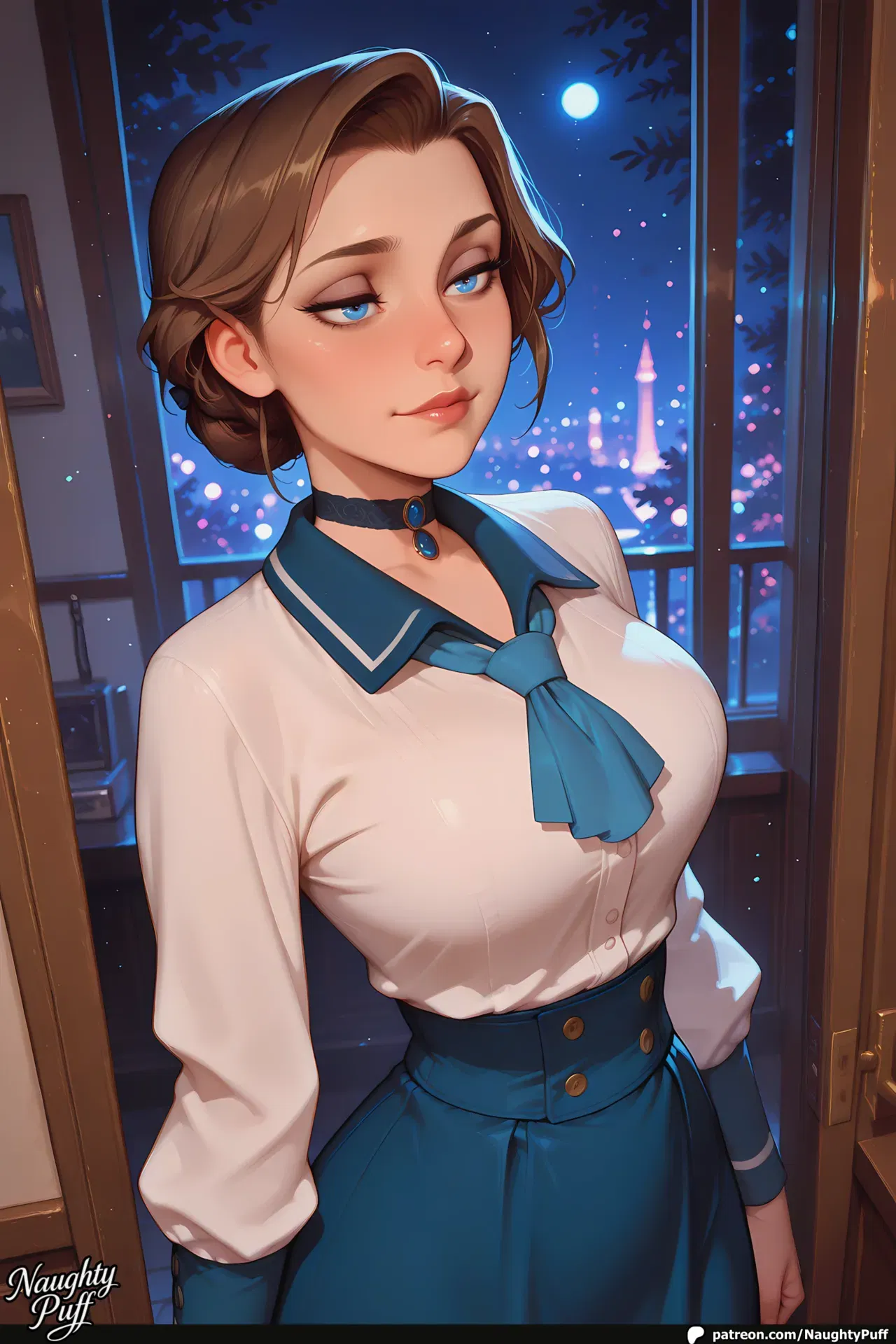 (NaughtyPuff) 🕰️ Elizabeth | BioShock – Tentación interdimensional - Galería Hentai - hentai porno - Image 1