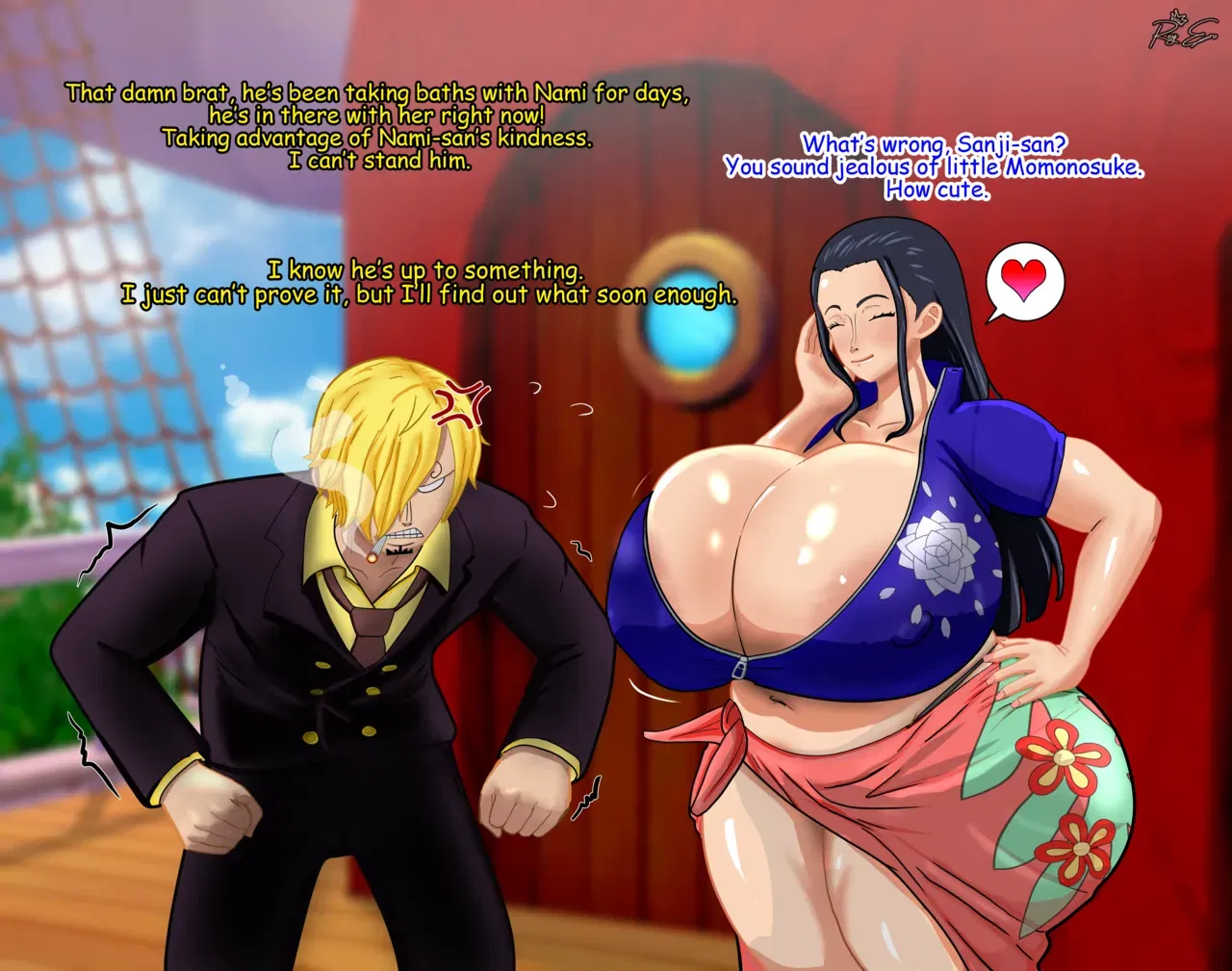 BATHING WITH ROBIN - Hentai Gallery - hentai porn - Image 1