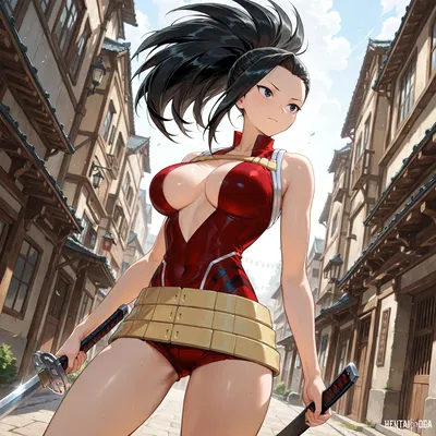 Момо Йоайорозу Секс от RizzenWolf - Хентай галерея