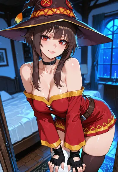 (Patreon) (LustyNymphi) Megumin - Hentai Gallery