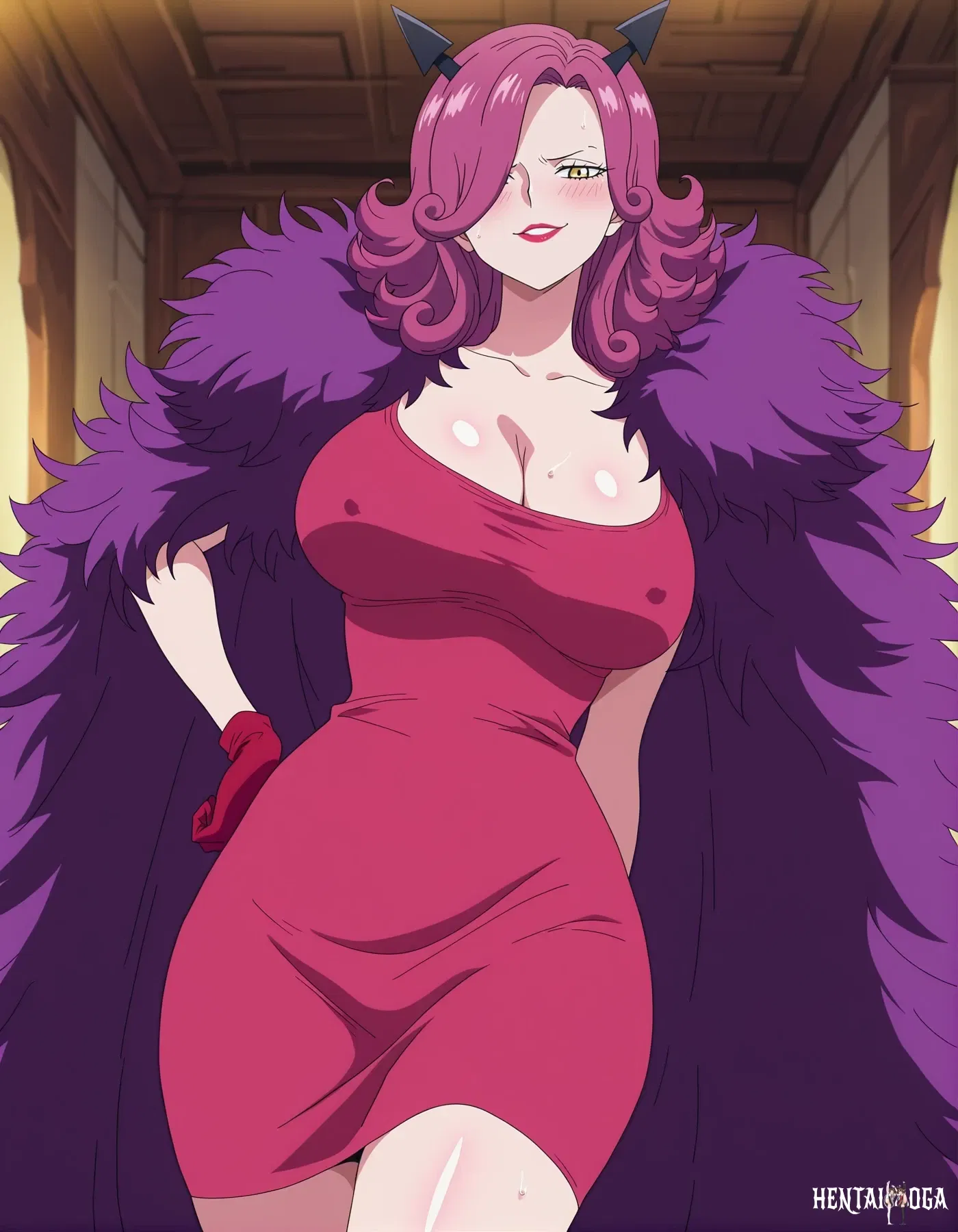 Charlotte Galette hentai | Paródia de One Piece Sexo por Coug Hentai - Galeria Hentai - porn hentai - Image 1