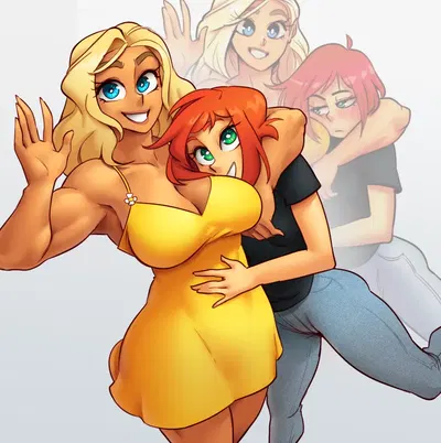 (Nortuet) Nortverse: Tara & Beverly - 4koma - Thư Viện Hentai