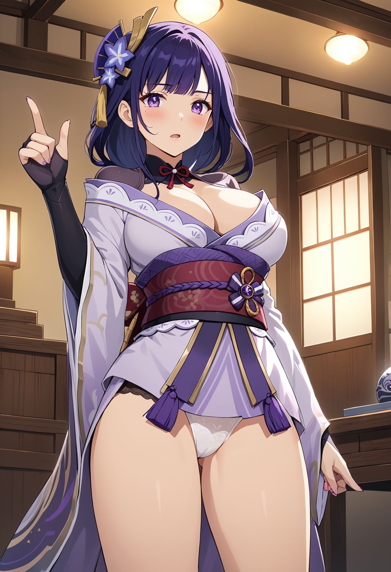 tachibana - (Genshin Impact) Raiden Shogun (NSFW) 66 illustrations | (原神) 雷電将軍 (NSFW) 66枚 - Hentai Gallery - hentai porn - Image 1