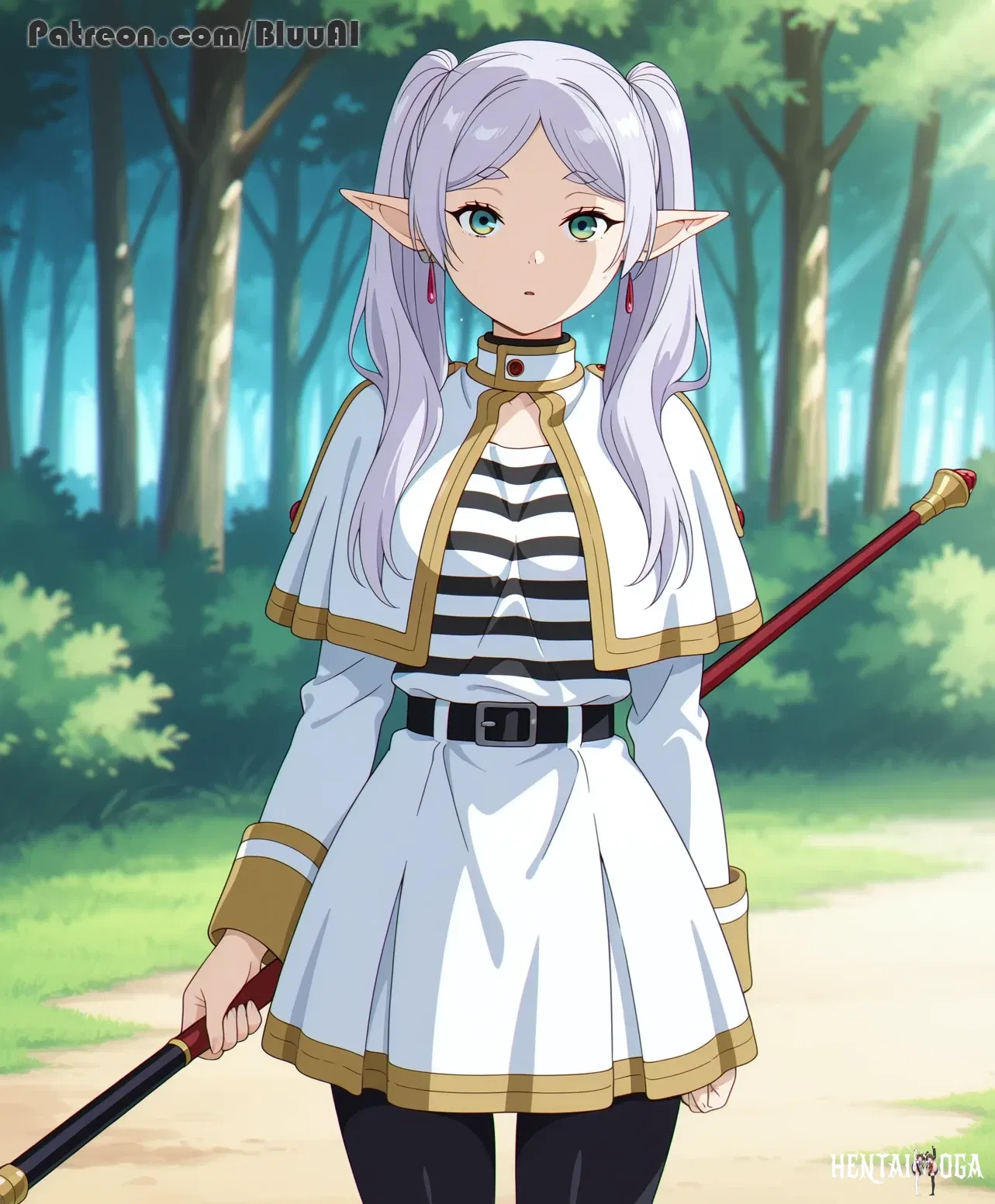 فريين | فريين: ما وراء نهاية الرحلة الجنس بواسطة Bluu AI - معرض هنتاي - هنتاي بورن - Image 1