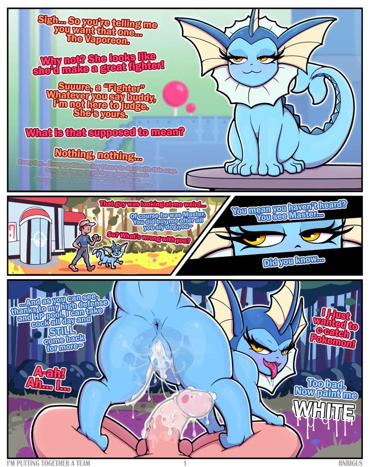 (BnBigus) أنا أقوم بتشكيل فريق - معرض هنتاي - هنتاي بورن - Image 1