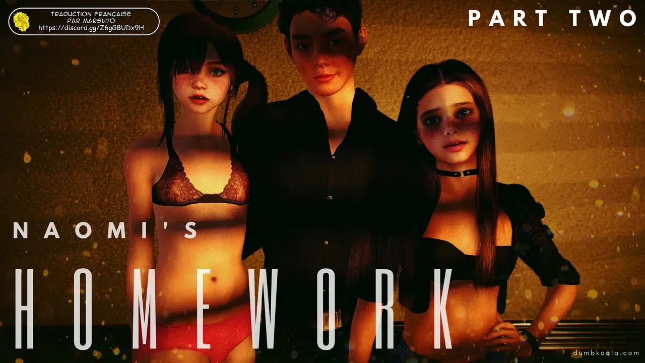 (DumbKoala) Naomi's Homework 02 (FRENCH) - Hentai Gallery - hentai porn - Image 1