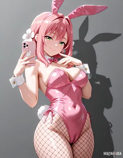 Hakari Hanazono 18+ Playboy Bunny Sex by Shiro Dola - Hentai Gallery