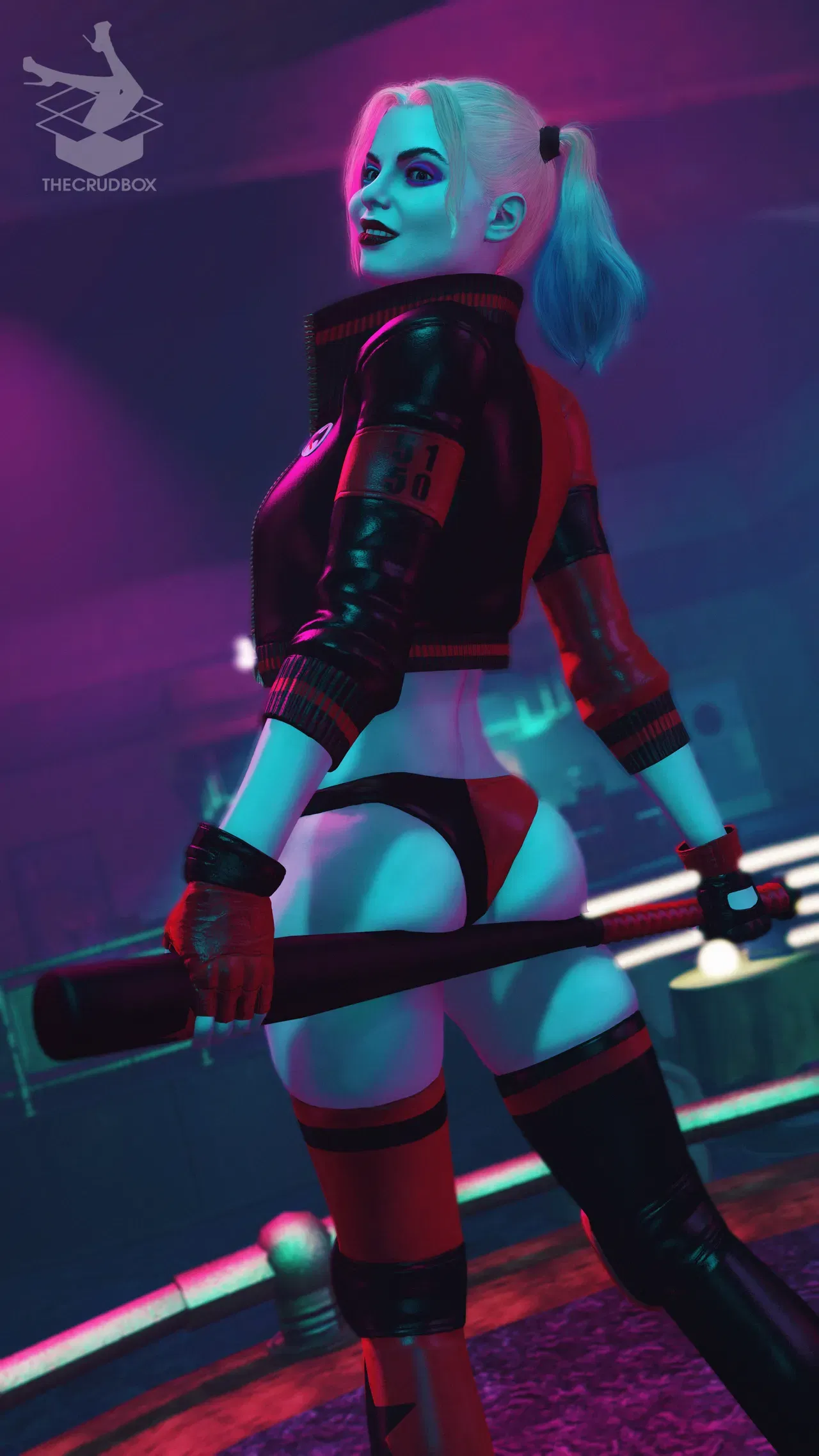 (CrudBox3D) Harley Quinn: Therapy Session (Batman) (Ongoing) - Hentai Gallery - hentai porn - Image 1