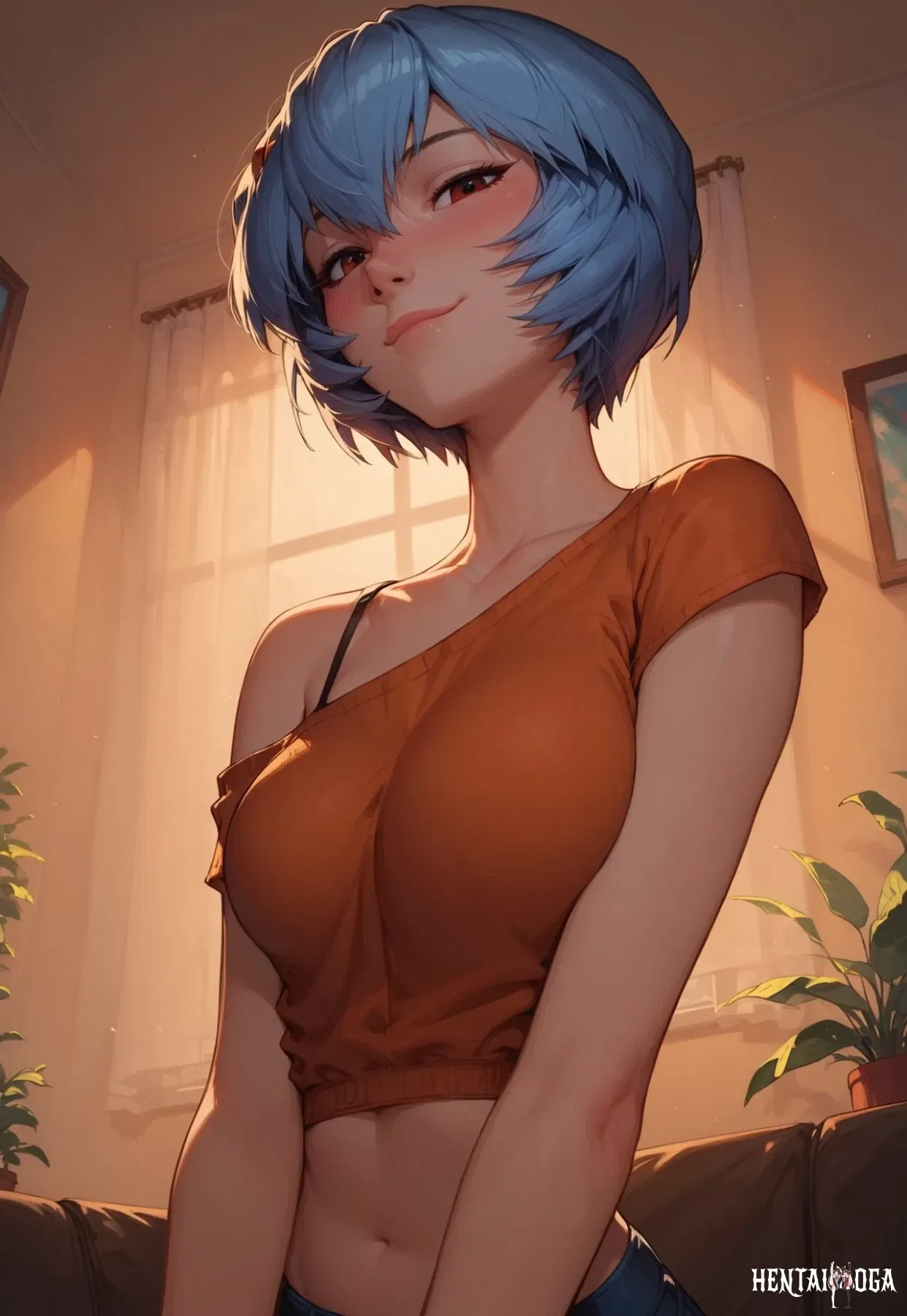 Rei Ayanami | Evangelion Sex do DreamFrameAI - Thư Viện Hentai - hentai porno - Image 1