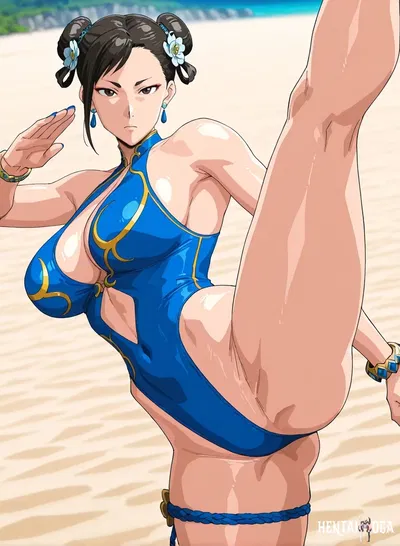 Купальник Чун-Ли «Секс» от Bishop - Хентай галерея