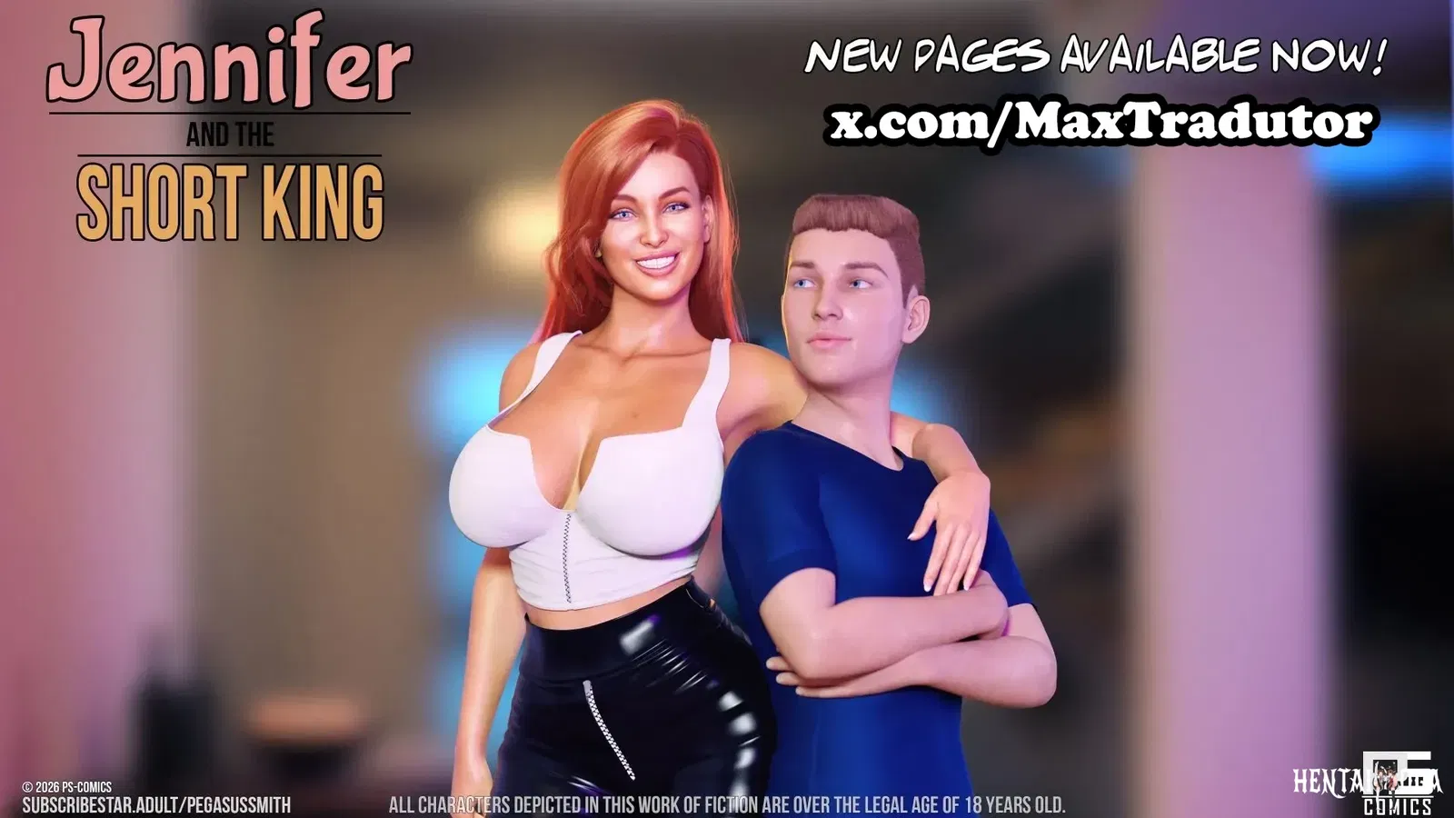 Pegasus Smith – Jennifer and the Short King - Galeria Hentai - porn hentai - Image 1
