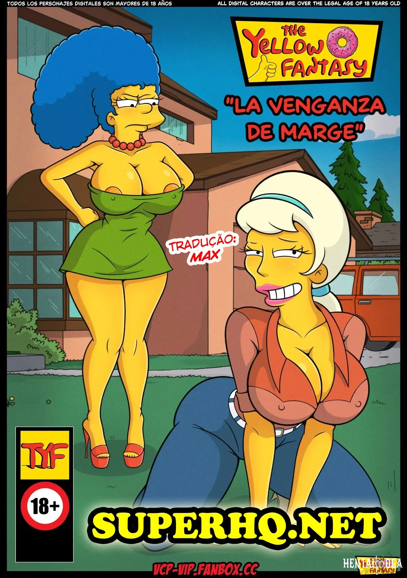 The Yellow Fantasy – La Venganza de Marge - Galeria Hentai - porn hentai - Image 1