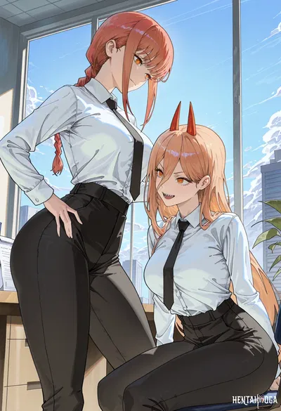 T3| Makima và Power • Chainsaw Man Sex của Gayuchi - Thư Viện Hentai