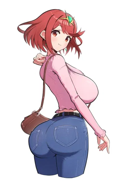 (Xenoblade 2) Imagen regla 34 (Pyra) - Galería Hentai