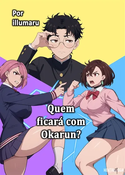 Quem vai ficar com o Okarun - Galeria Hentai