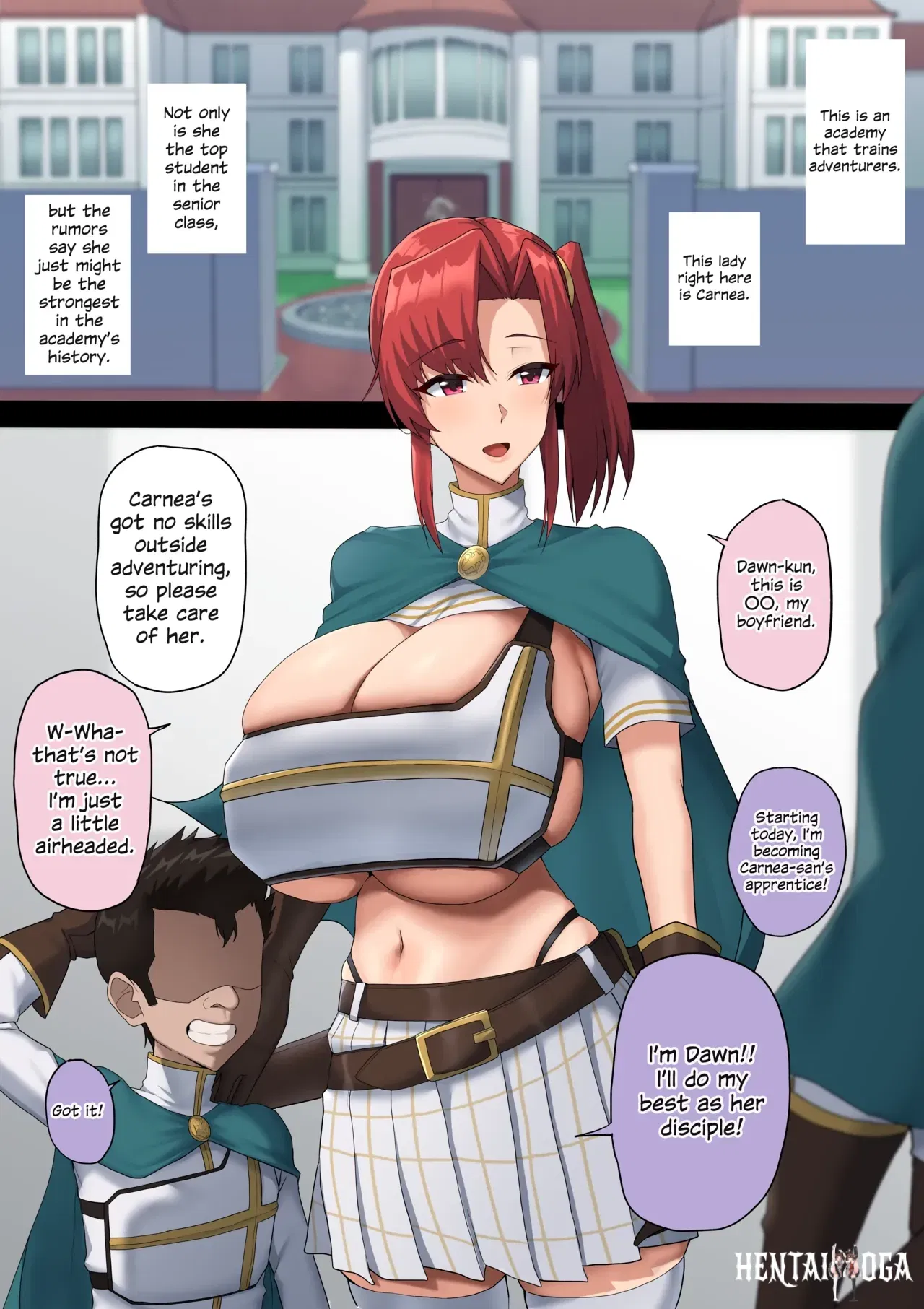 (Дорайас Казуйо) Та, которая не знала ничего, кроме приключений...♥ (Английский) - Хентай галерея - хентай порно - Image 1