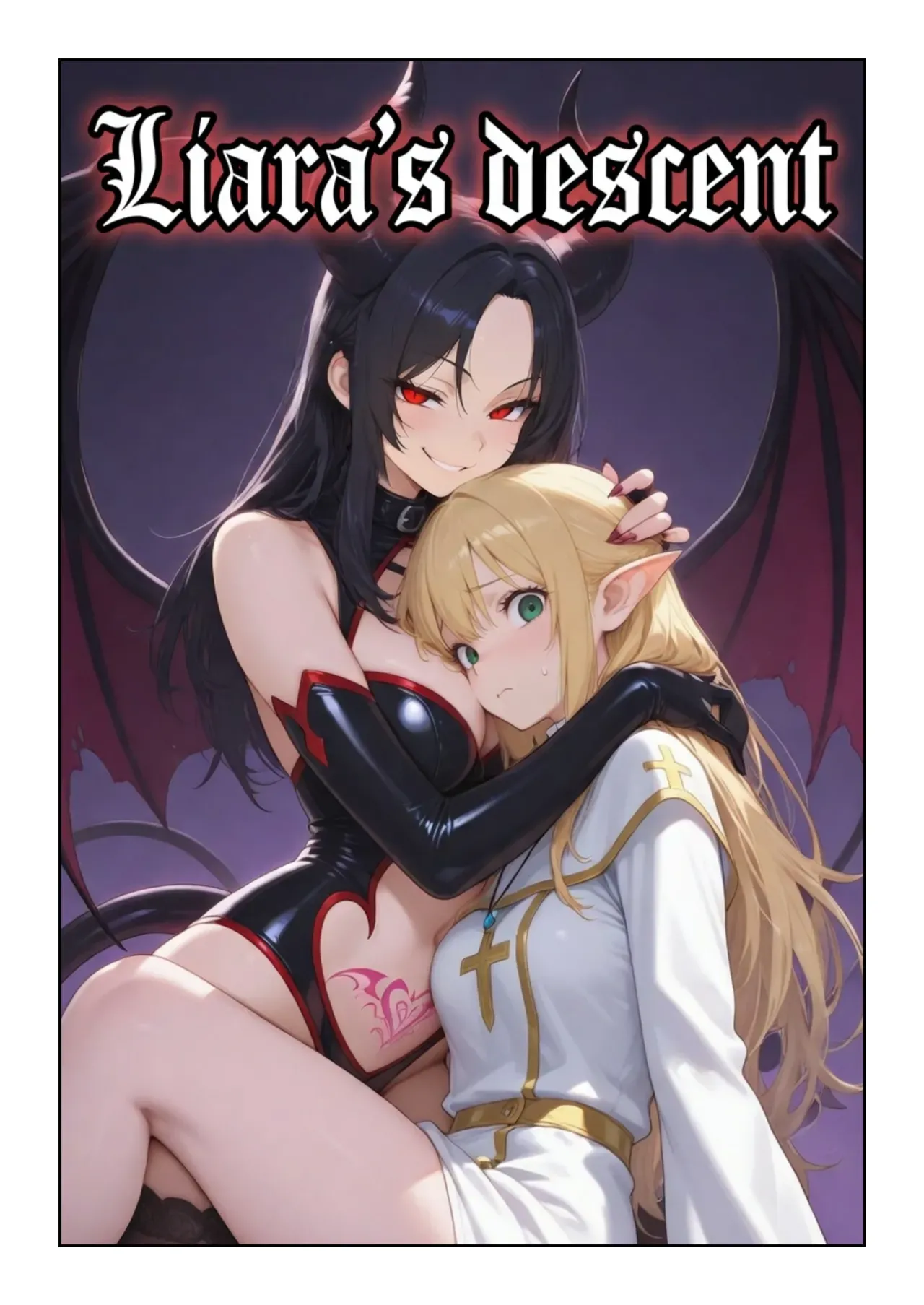 Fall of the holy paladin 2: Liara's descent | 神圣骑士的陨落2 莉亚拉堕落 (Chinese) (渊啸个人汉化) - Hentai Gallery - hentai porn - Image 1