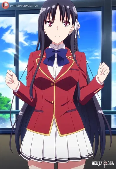 Сузуне Хорикита Секс от STF_AI - Хентай галерея