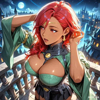 Hapi - Những xao nhãng lấp lánh của tình yêu do Allure Diffusion - Thư Viện Hentai