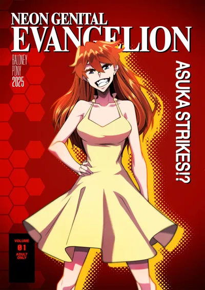 (Baloney Pony) Neon Genital Evangelion: Asuka Strikes!? (Ongoing) - Hentai Gallery