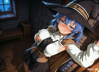 طلب | روكسي ميغورديا | Mushoku Tensei Sex بواسطة Revy Neon - معرض هنتاي