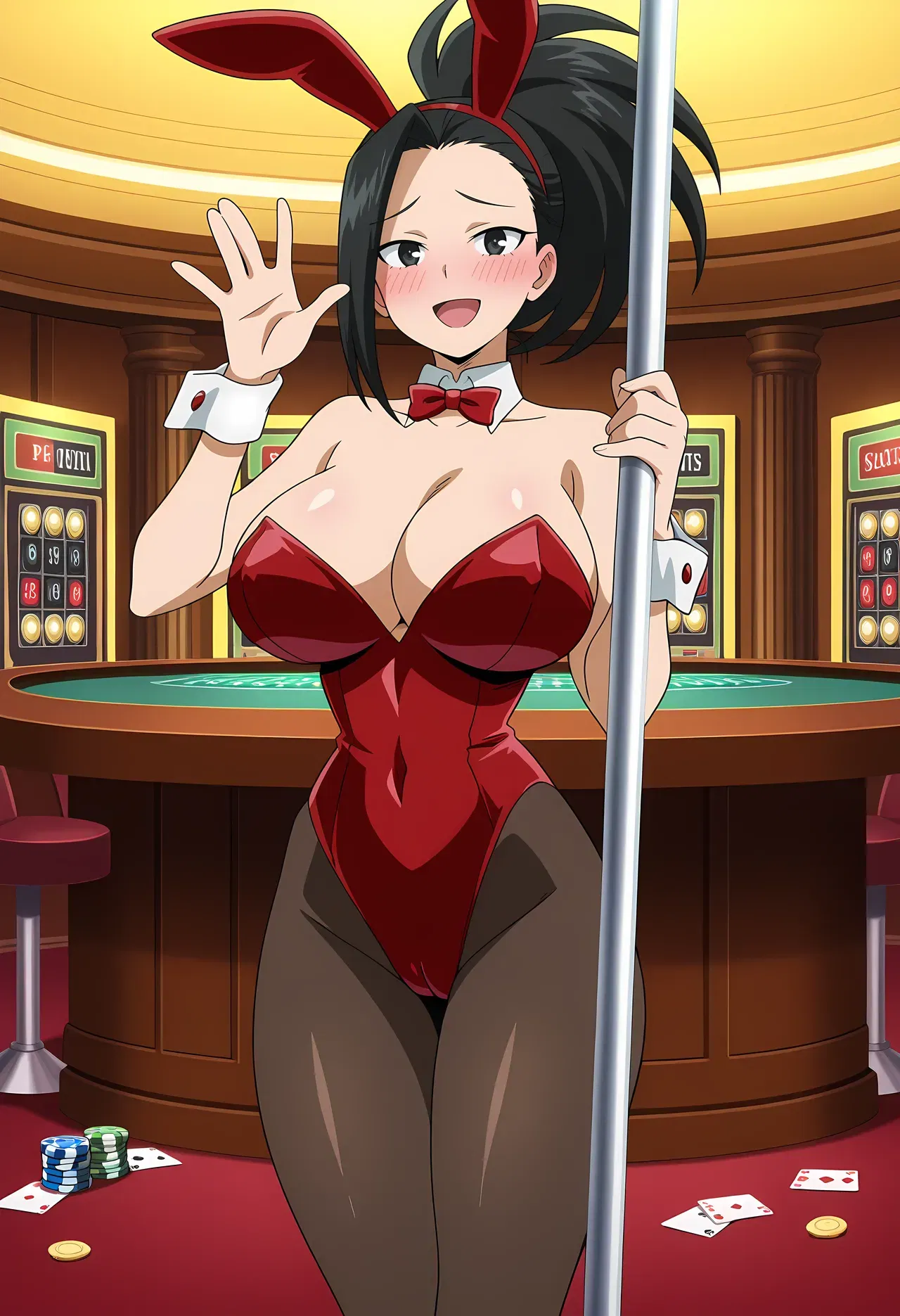 Momo Yaoyorozu - Minha Academia de Heróis - Galeria Hentai - porn hentai - Image 1