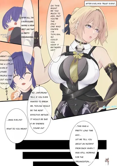 (iris_nozo) A captured agent gets her weakness revealed and is tickle tortured... (English) - Hentai Gallery