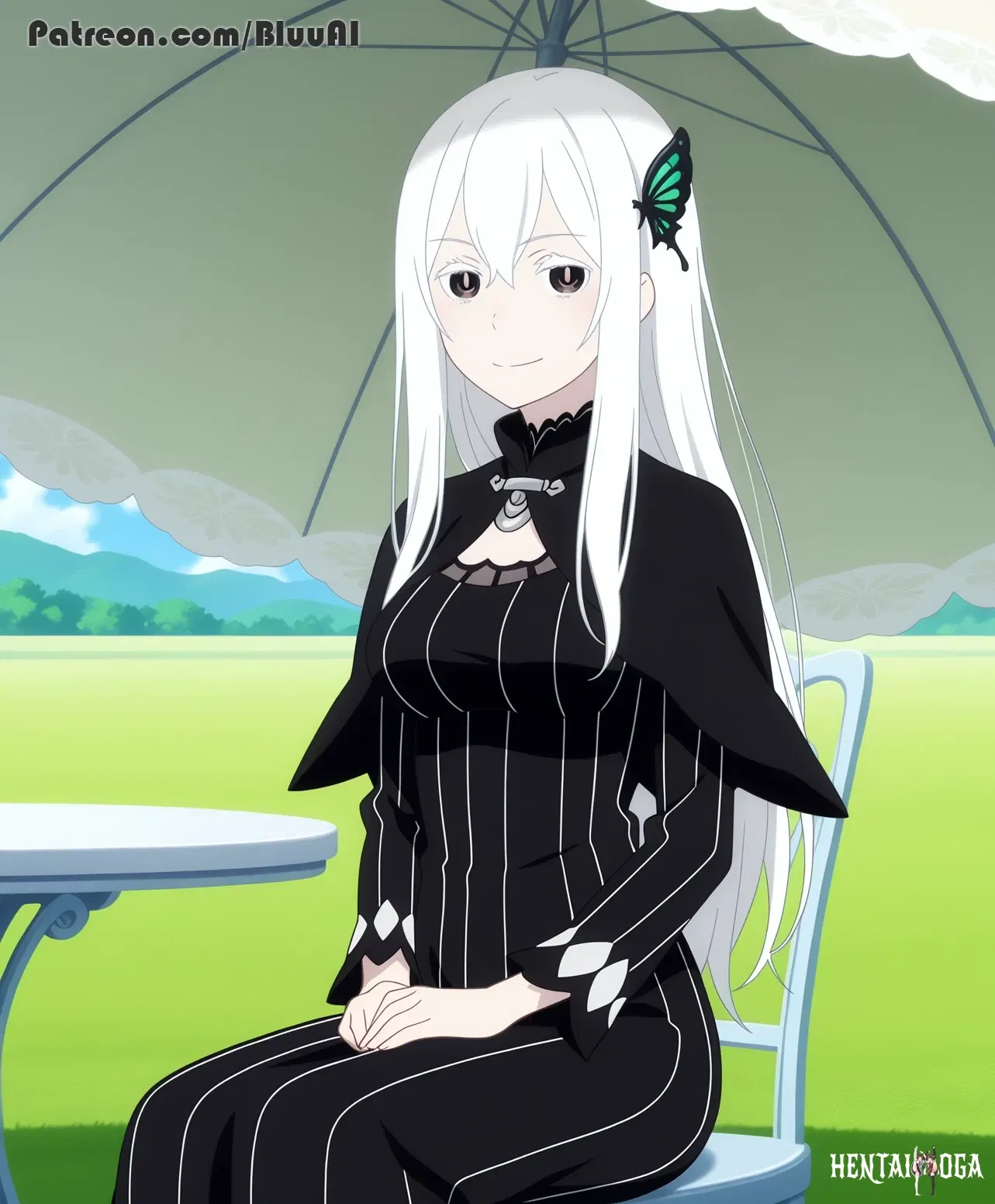 Echidna | Re:Zero Sexo por Bluu AI - Galería Hentai - hentai porno - Image 1