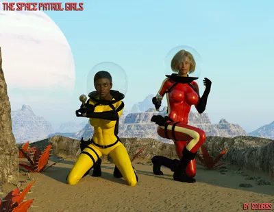 The Space Patrol Girls - Hentai Gallery